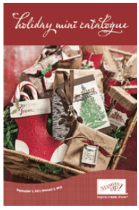 Holiday Mini Catalog 2011 Stampin Up Canada